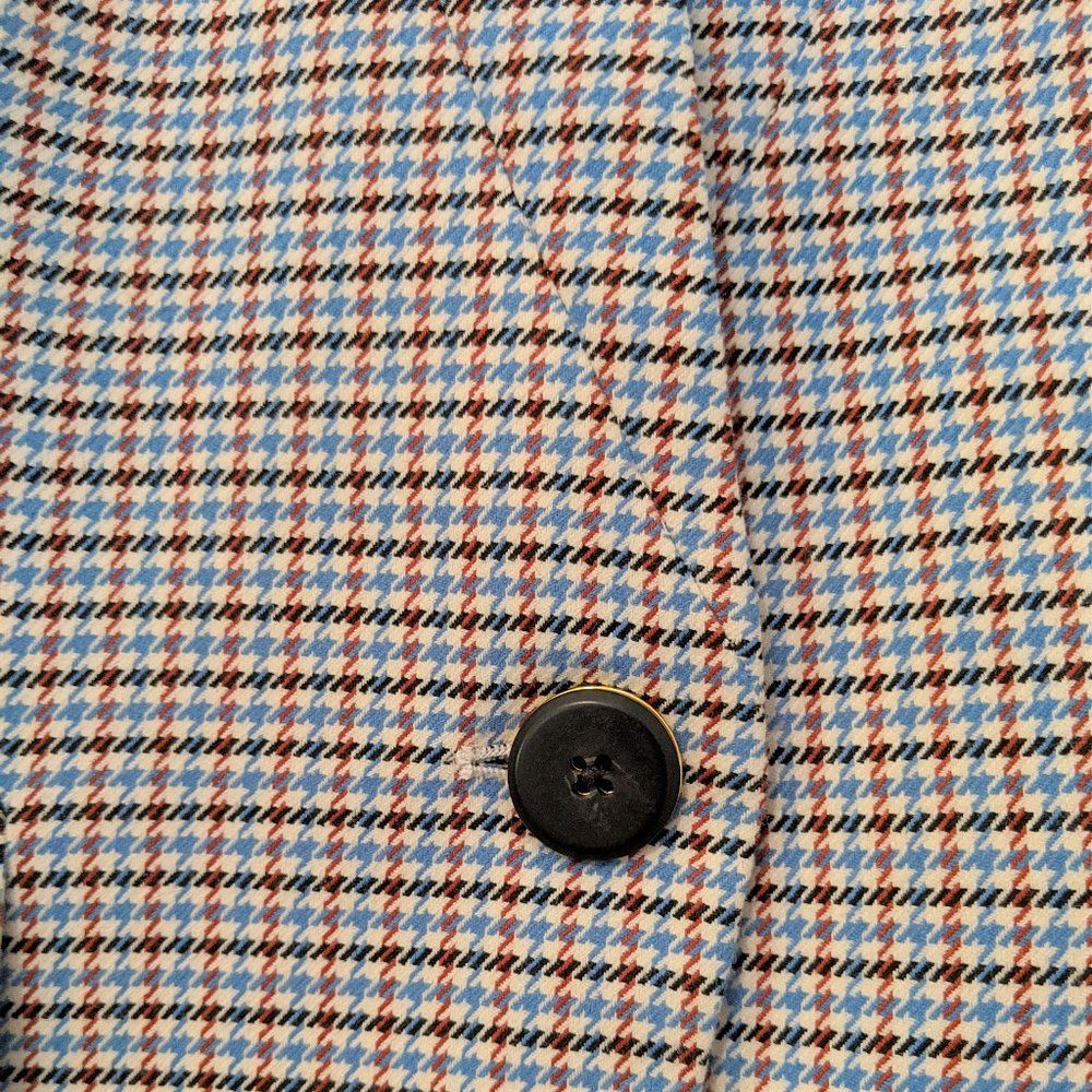 VERONICA BEARD Dickey JACKET Blue Plaid FARLEY - Picture 3 of 16